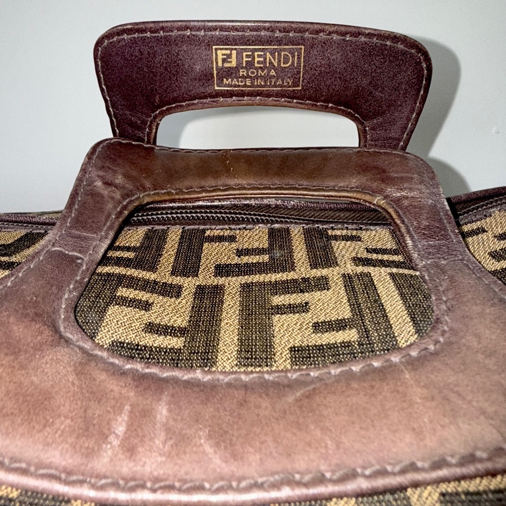 Rare Auth FENDI Travel/weekender Bag with COA - Picture 14 of 14
